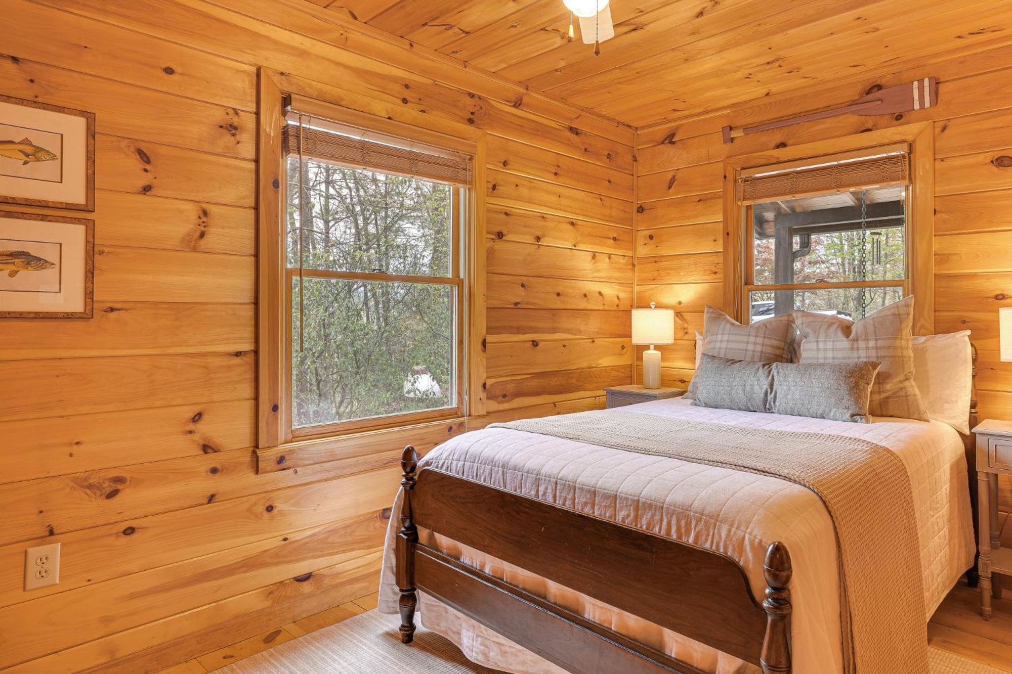 Cozy Cabin In Private Location With Hot Tub And Grill! 蓝岭 外观 照片
