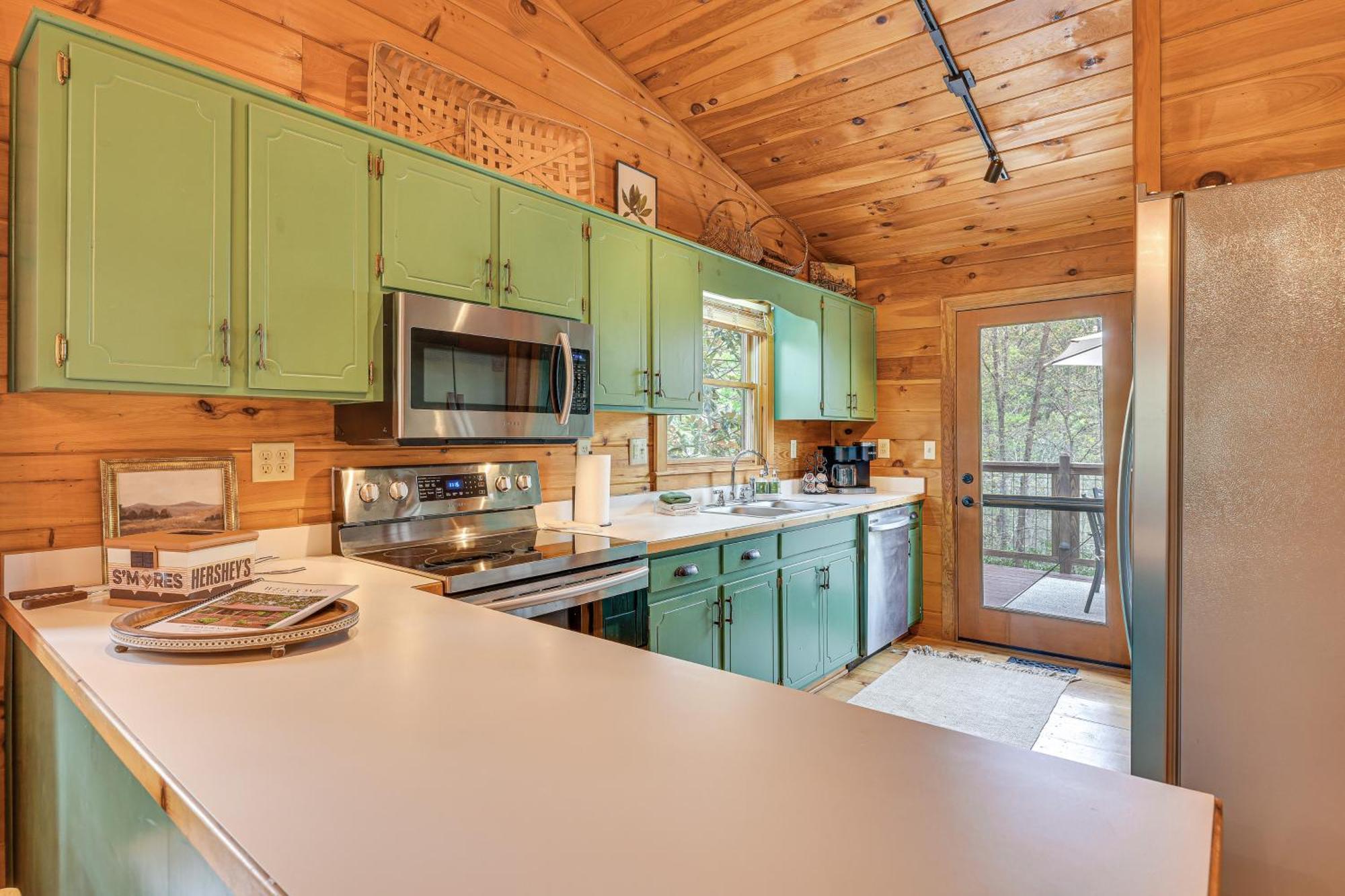 Cozy Cabin In Private Location With Hot Tub And Grill! 蓝岭 外观 照片