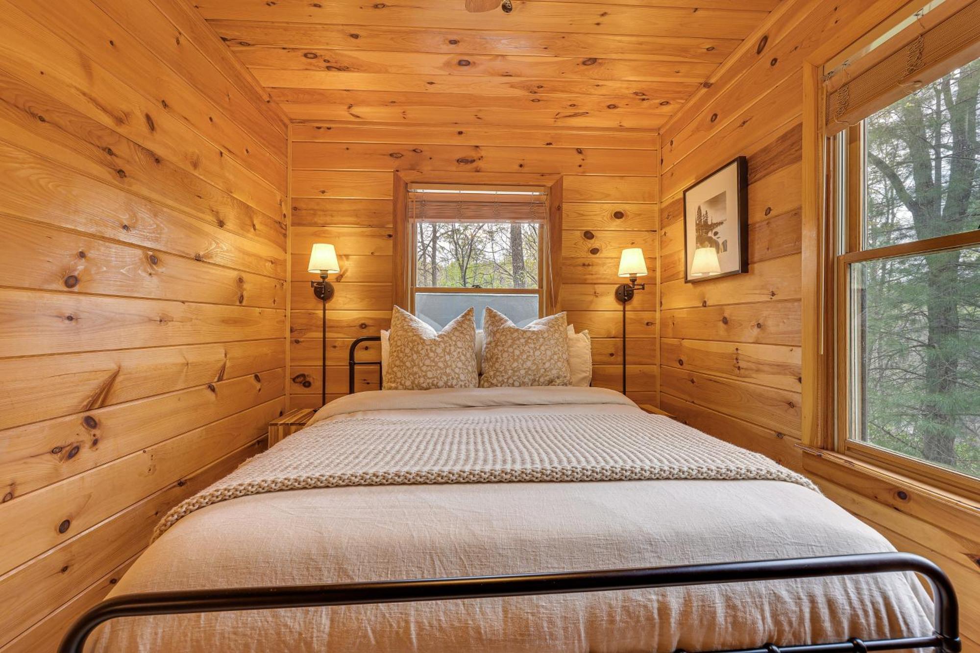 Cozy Cabin In Private Location With Hot Tub And Grill! 蓝岭 外观 照片